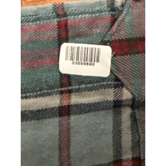 Polo Ralph Lauren Green Red Black Plaid Men's Long Sleeve Button Up Shirt- XL - Picture 3 of 6